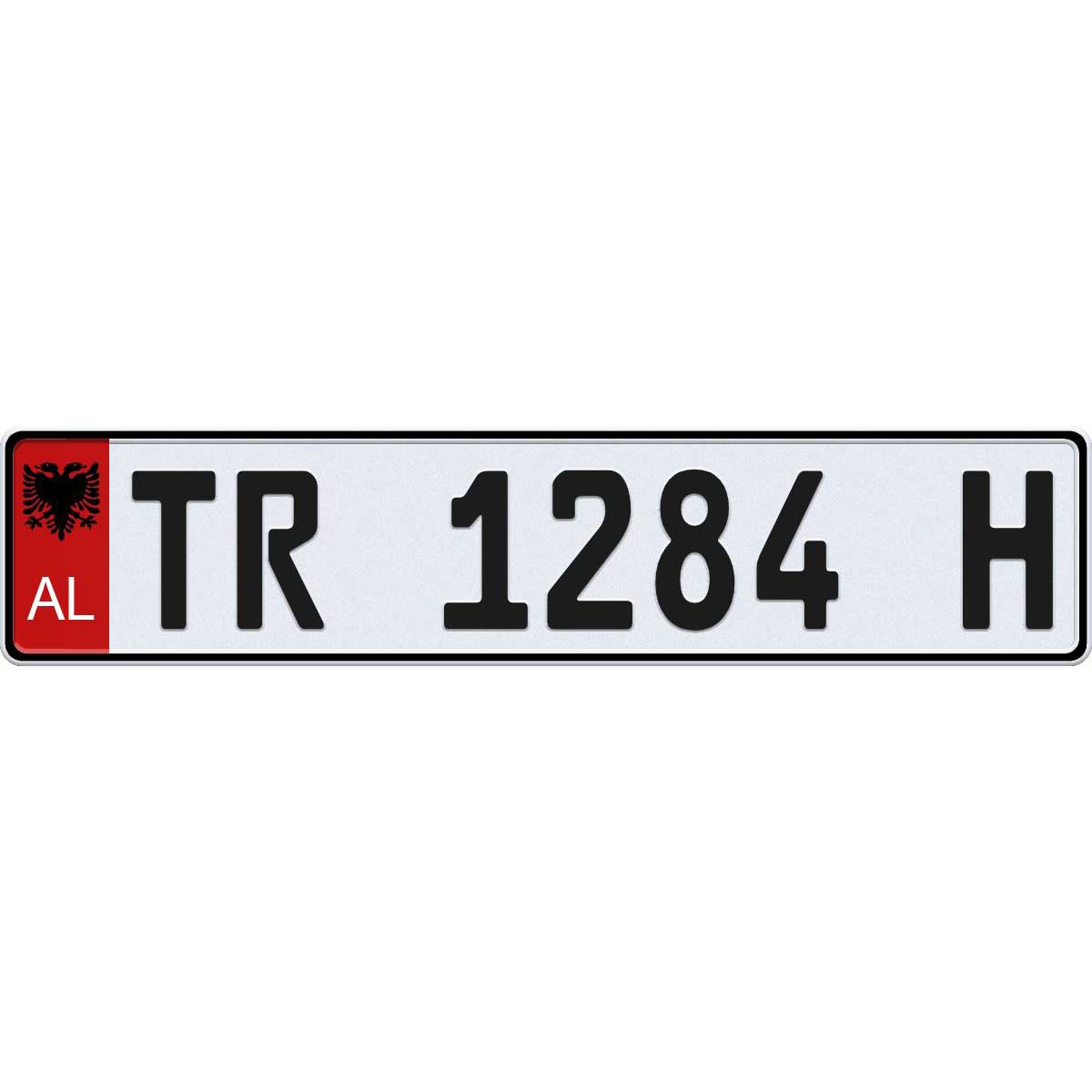 Albania license plate