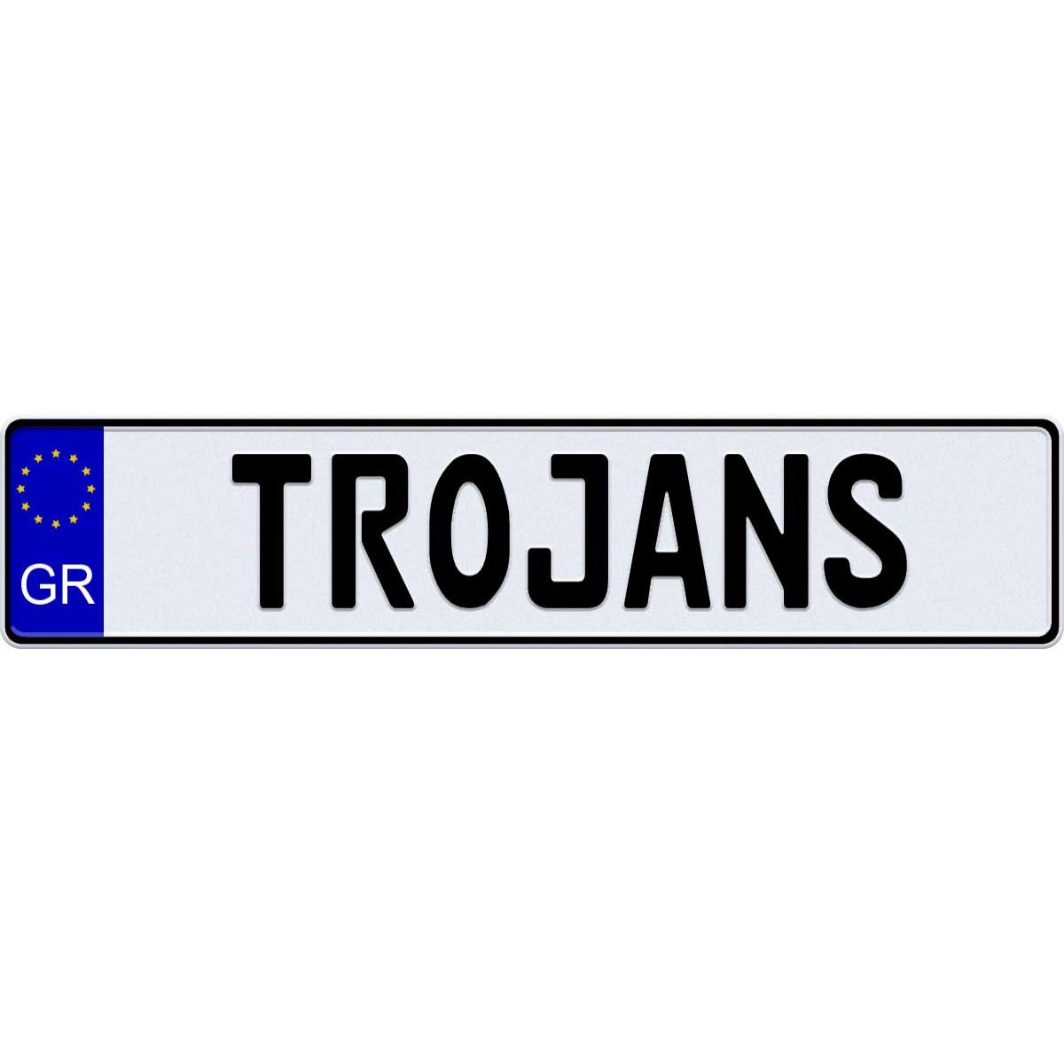 Greece license plate