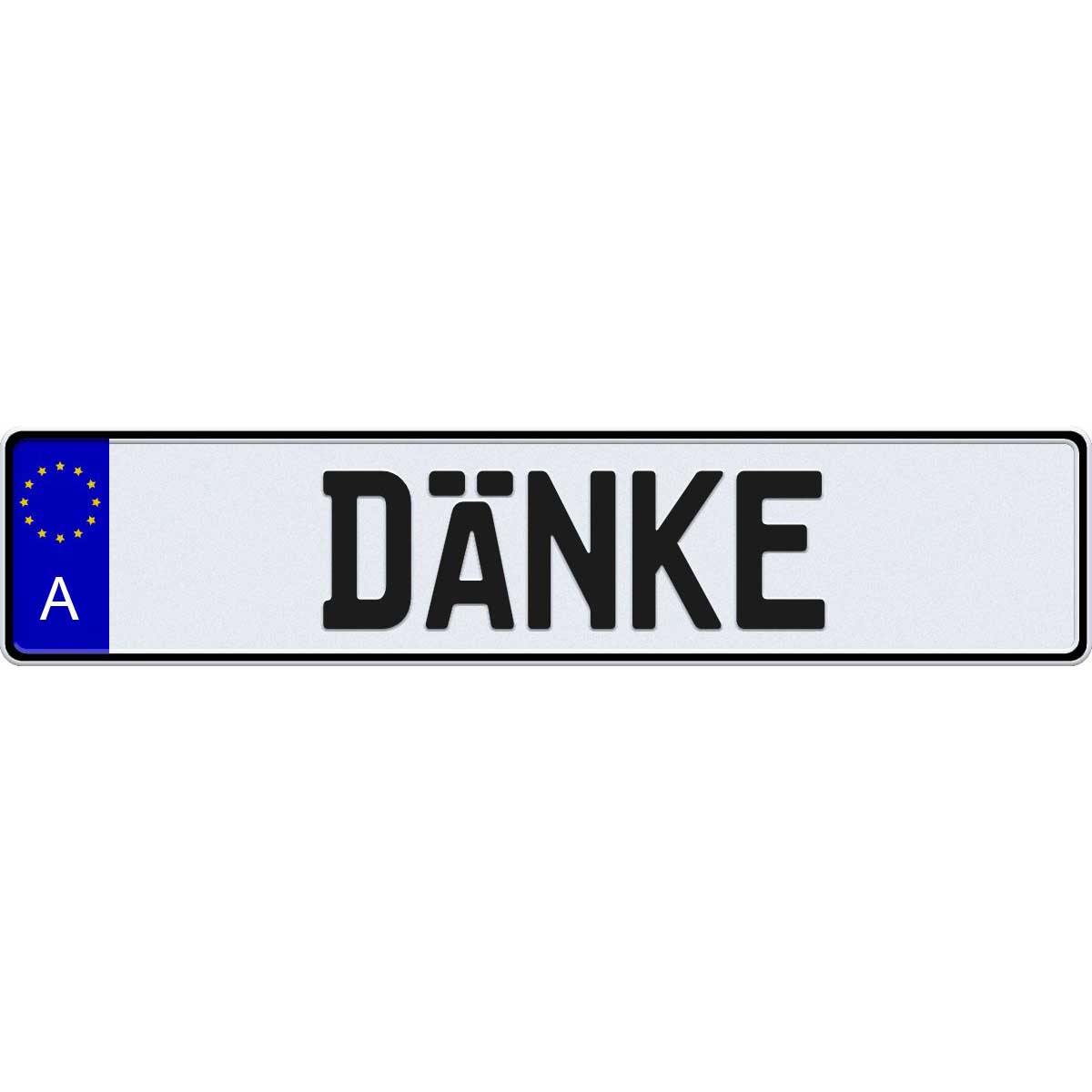 Austria license plate