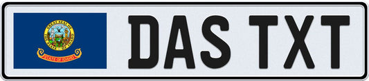 Idaho European License Plate