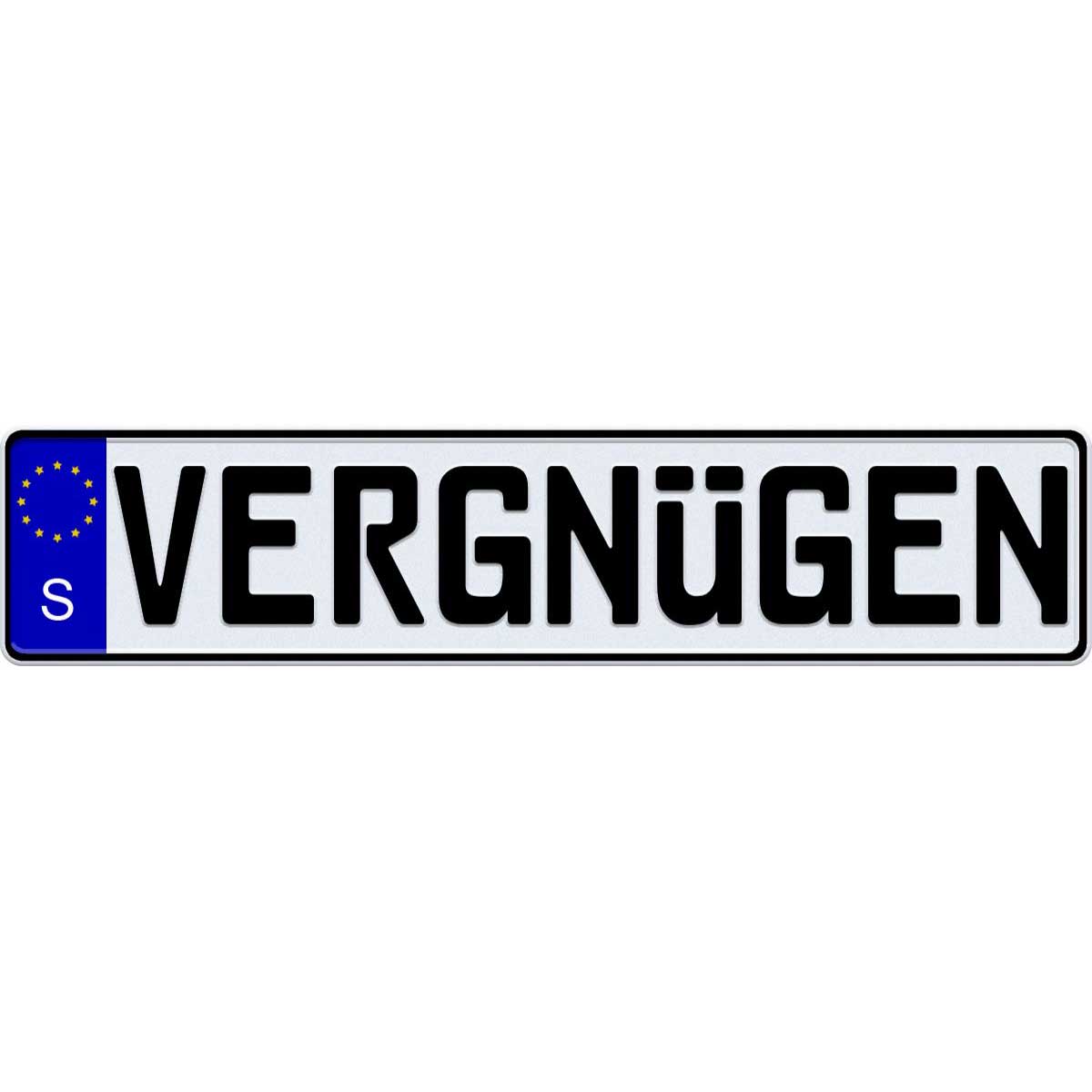 Sweden license plate