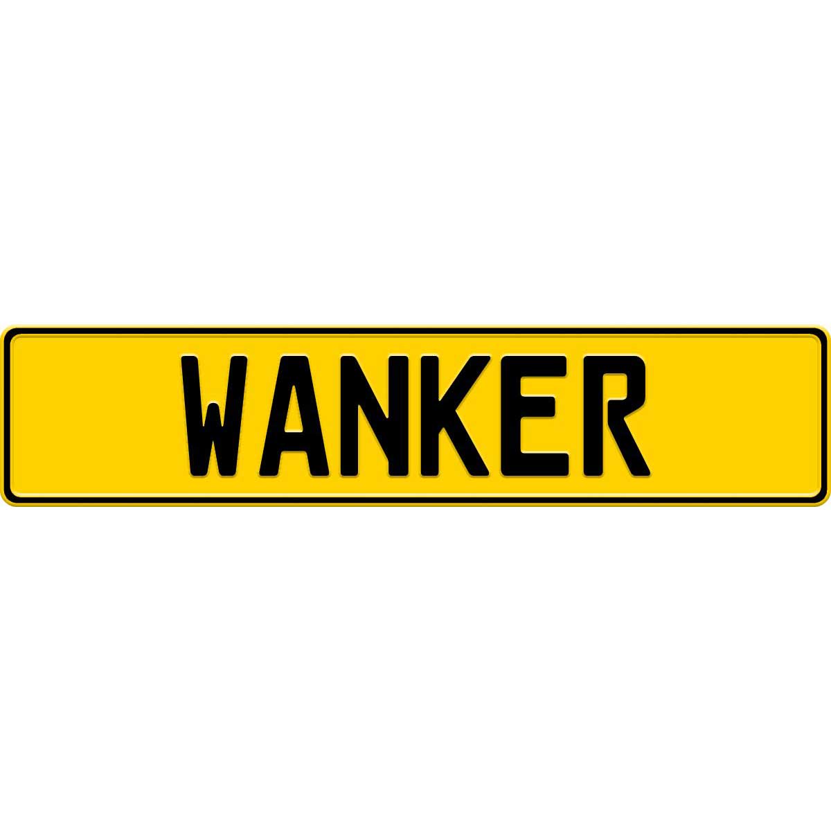 UK license plate