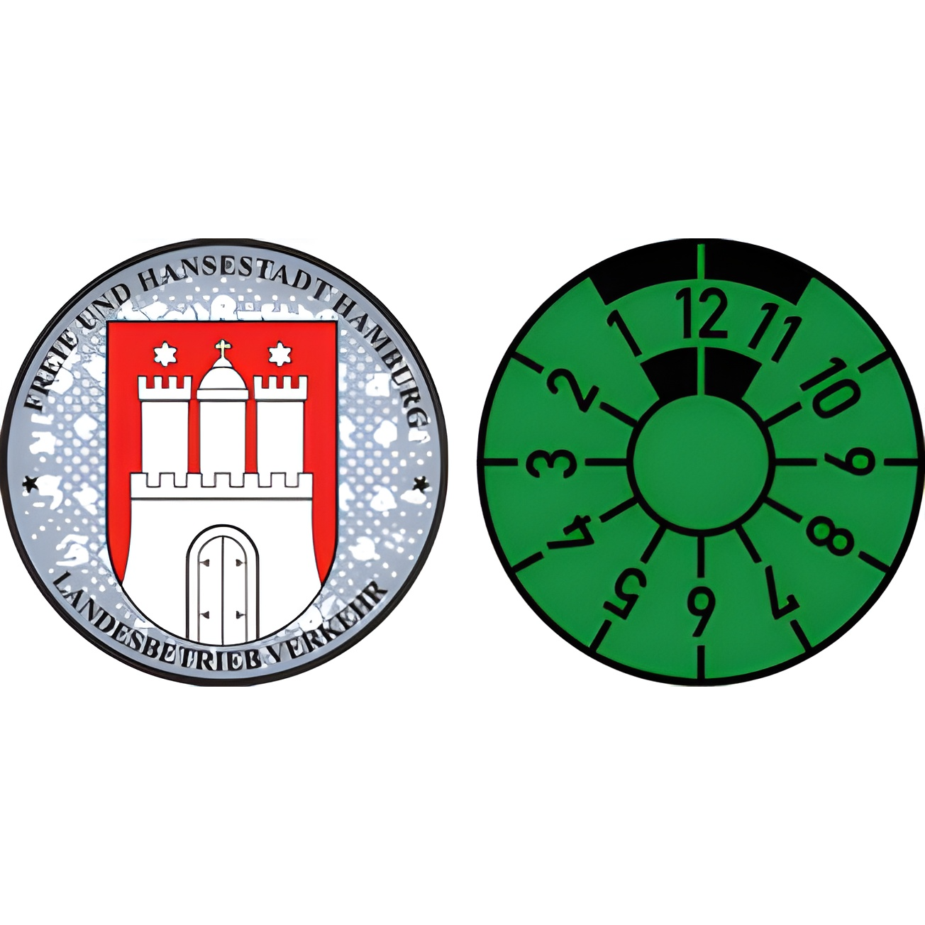 Hamburg Registration Seal Set