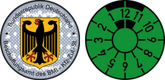 German Government Registration Seal Set