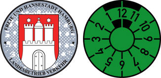 Hamburg Registration Seal Set